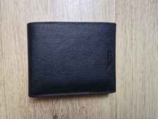 Black Soft Leather Tumi Wallet Men's 