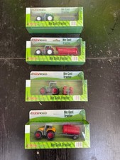 4 x Farm World -Tractor Trailer Model Diecast Toy