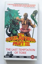 The Toxic Avenger Part III - The Last Temptation of Toxie. Troma PAL VHS Cert 18