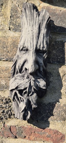 The ancient green man concrete - ancient,