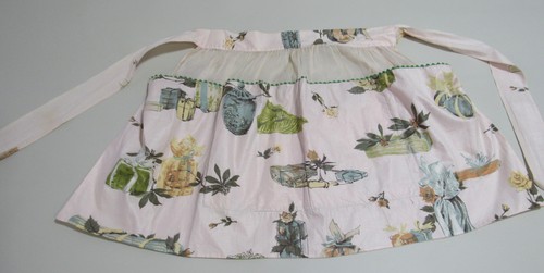 Vintage kitchen apron womens - vintage,