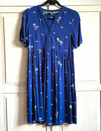 Joules blue floral - floral, bee