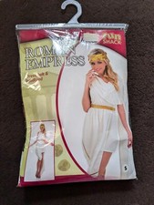 Roman Empress Fancy Dress Costume Size Womens Small New