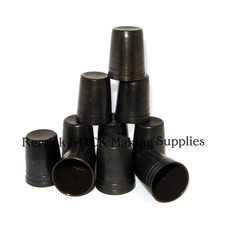 Ten 25mm Brass Ferrules for walking sticks crafts