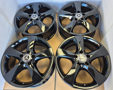 4x GENUINE GLOSS BLACK