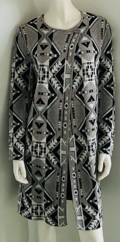 Warehouse longline aztec print - longline,