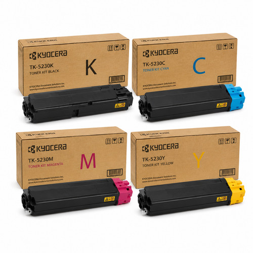Kyocera 5230 set 4 - kyocera, tk-5230