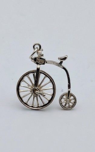 Sterling silver vintage penny - sterling,
