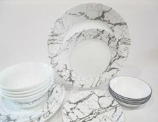*NEW 20-pc Corelle STONE GREY
