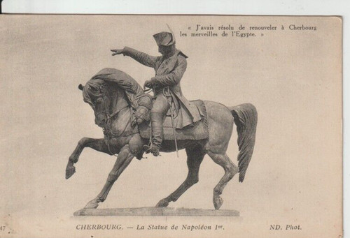 Napoleon statute at - -,
