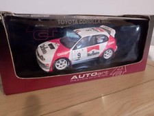 1:18 WRC Rally Autoart Toyota Corolla, Loix, Proper decals Applied! MIB! Rare!