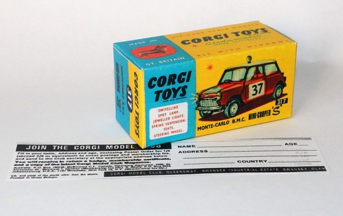 Corgi toys box repro - , monte