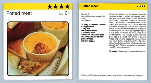 Potted meat lamb kathie - potted,