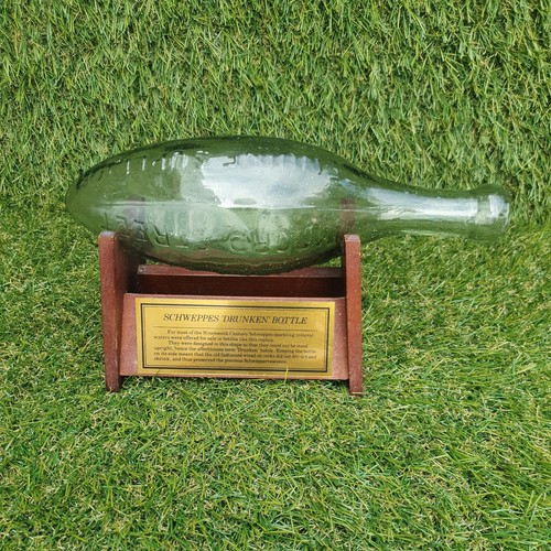 Schweppes drunken bottle with - schweppes,