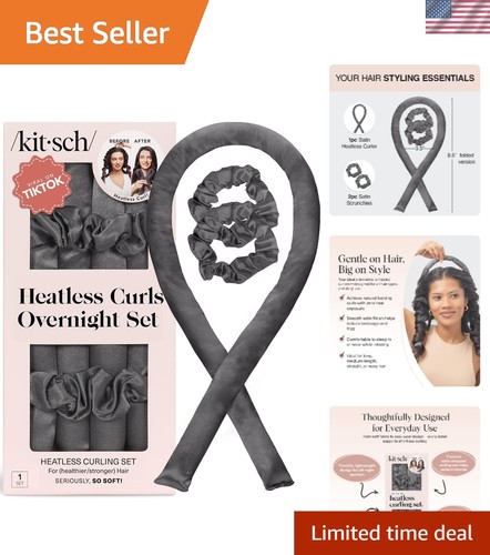 Satin heatless curlers - heatless,