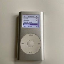 Apple iPod Mini 1st Gen A1051 4GB Silver - Working - Version 1.4.1 - M9160B