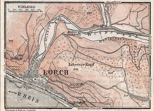 Lorch and bacharach over 100 - lorch,