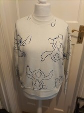 Ladies Disney Size 10-12 White