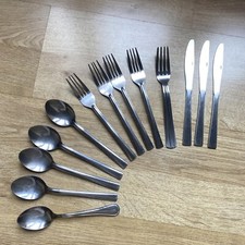 Cutlery 5 spoons 5 forks 3 knives Inox Breakfast Lunch Dinner Meal Set Restauran
