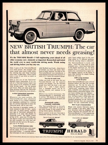 1960 standard triumph - 1960, 2-door