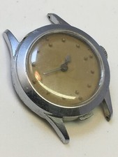 Vintage Timor Braille Wind-up Wrist Watch Working For Repair Swiss Made AS 1790