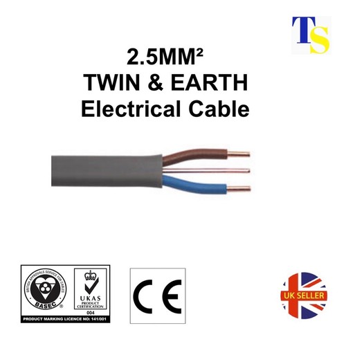 5mm twin and - twin, cable