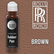 Leather Repair Pen ROLLS ROYCE BROWN. Repair scratches and scuffs easily