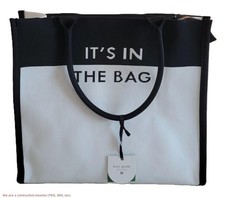 Colorblock Knit Tote Bag -