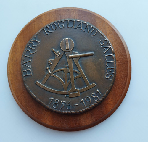 Brs bronze medallion medal - bronze,