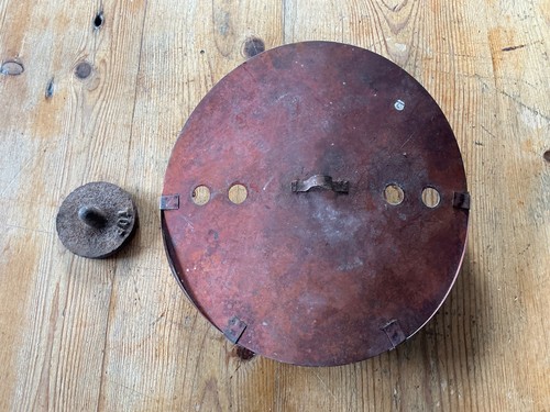 Aga rayburn burner pot - lid, and