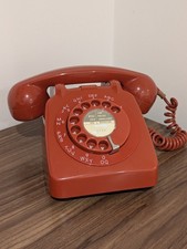 Vintage GPO Red Rotary Dial