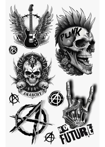 Punk rocker 80s rock star - 80s,