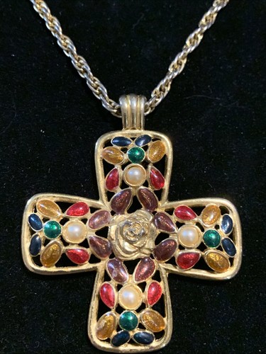 Vintage maltese style cross - style,