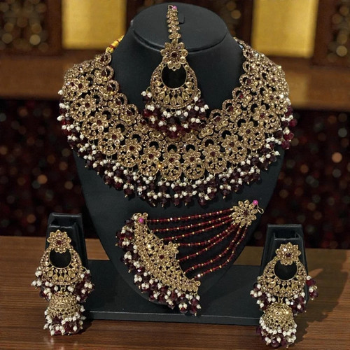 Bridal jewelry set - jewelry, indian