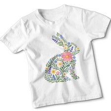 Floral Bunny Rabbit Kids