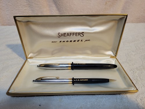 Vintage sheaffer white - vintage, dot