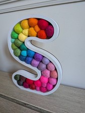Decorative Wooden Letter S