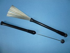 RETRACTABLE WIRE DRUM BRUSHES