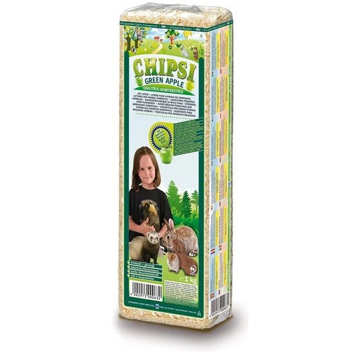 Chipsi green apple shavings - chipsi,