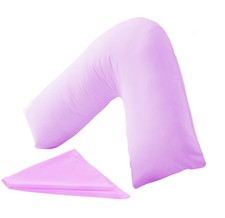 V SHAPED PILLOW CASE COVER -