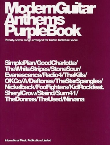 Modern guitar anthems purple - guitar,