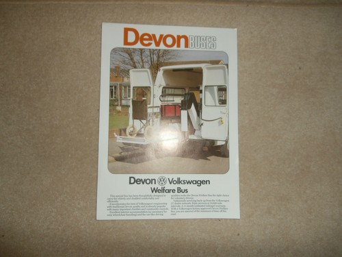 Devon buses welfare bus - vw, buses.