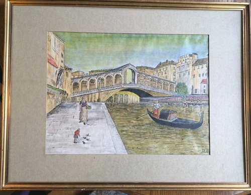 Original venice canal scene - canal,