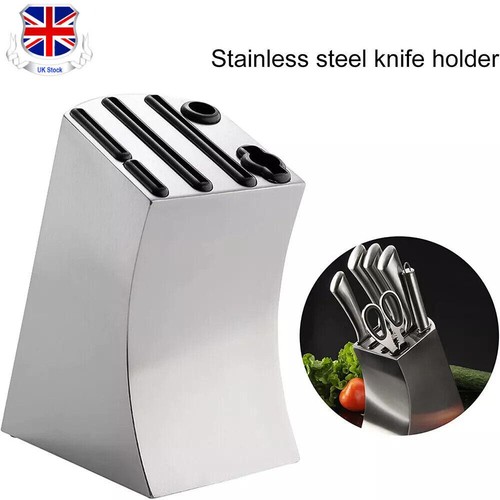 Silver stainless steel knife - silver,