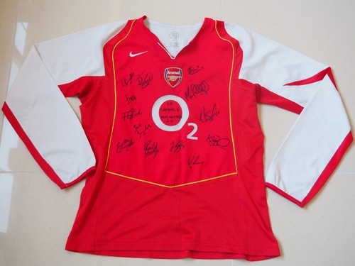Rare arsenal team signed - arsenal, fc