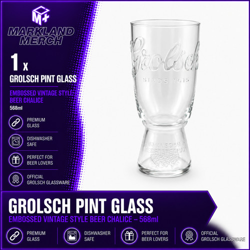 Official grolsch pint - pint, glass