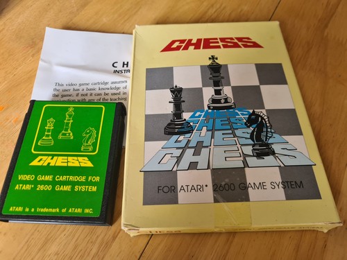 Chess atari 2600 vcs - chess,