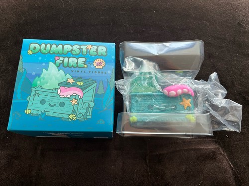 Dumpster fire sunken - fire.,