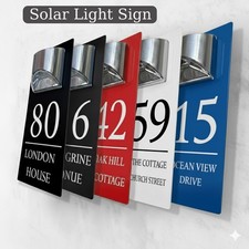 House Number Plaques