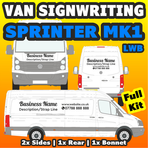 Van sign writing - writing, to